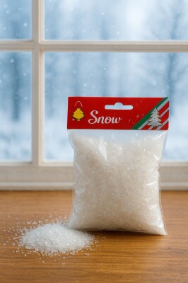 Beysüs Yılbaşı Kar Tozu Beyaz - 1