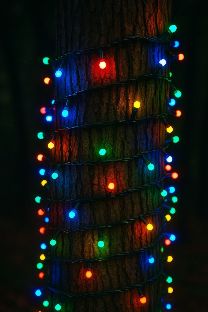 Beysüs Yılbaşı Led Işık Yeşil Kablolu Eklemeli Renkli 9 m - 2