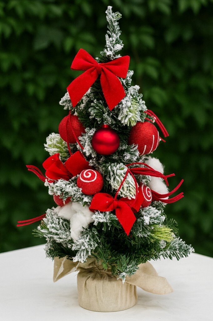 Beysüs Yılbaşı Masa Çamı Süslü Lüks Özel Seri İthal - 1