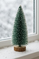 Beysüs Yılbaşı Masa Çamı Yeşil 20 cm - Beysüs