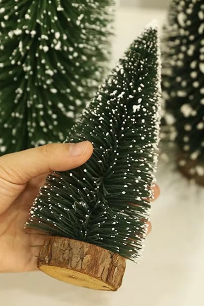 Beysüs Yılbaşı Mini Masa Çamı 2'Li Yeşil - 6