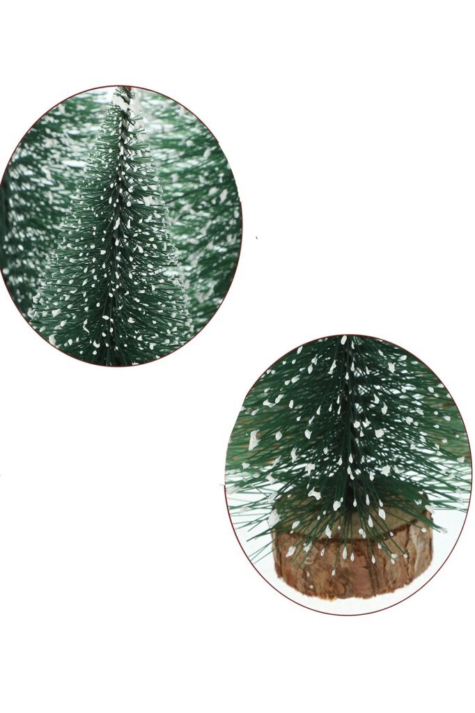 Beysüs Yılbaşı Mini Masa Çamı 2'Li Yeşil - 7