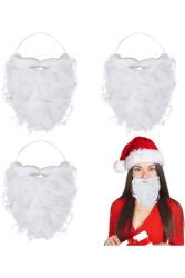 Beysüs Yılbaşı Noel Baba Sakal Yoğun Beyaz - Beysüs