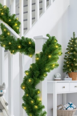 Beysüs Yılbaşı Süsü Işıklı Basic Garland - 1