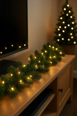 Beysüs Yılbaşı Süsü Işıklı Basic Garland - 2