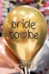 Bride Balon Krom Altın 10'lu 12 inç - Beysüs