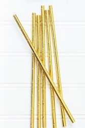 Pipet Kağıt Parlak Gold 25 li - 2