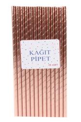 Pipet Kağıt Rose Gold 25 li - Beysus